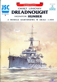 Battleship HMS Dreadnought, Monitor HMS Humber
